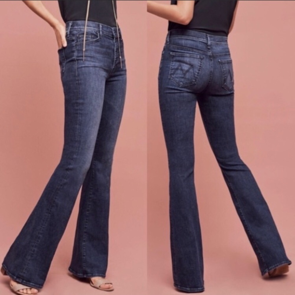 Mother the Pixie Cruiser in Twilight Wash Jeans 29